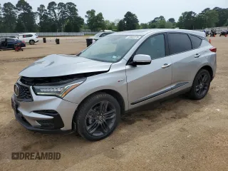 2020 Acura RDX w/A-Spec Pkg with VIN 5J8TC2H61LL022814, listed as a Copart auction lot 53683175 with 98,801 mi miles and Salvage Title. Bid and sale history available at carsss.com. Image 1.