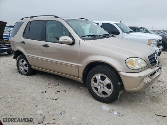 2003 Mercedes-Benz M-Class 3.7L with VIN 4JGAB57E63A428873, listed as a Copart auction lot 44179105 with 191,384 mi miles and Salvage Title. Bid and sale history available at carsss.com. Image 4.