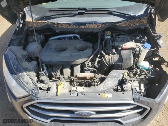 2019 Ford EcoSport SE with VIN MAJ6S3GL0KC289524, listed as a Copart auction lot 48376885 with 95,566 mi miles and Salvage Title. Bid and sale history available at carsss.com. Image 12.