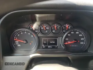2020 Chevrolet Silverado 1500 Custom with VIN 3GCPWBEK0LG256626, listed as a Copart auction lot 46325475 with 38,514 mi miles and Salvage Title. Bid and sale history available at carsss.com. Image 9.
