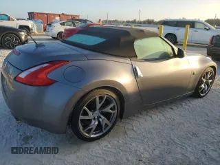 2014 Nissan 370Z Touring with VIN JN1AZ4FH4EM620092, listed as a Copart auction lot 77439254 with 38,662 mi miles and Salvage Title. Bid and sale history available at DreamBid. Image 3.