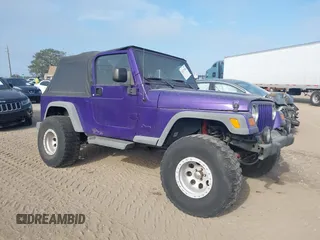 2004 Jeep Wrangler Sport with VIN 1J4FA49S14P782500, listed as a IAAI auction lot 41477451 with 92,263 mi miles. Bid and sale history available at carsss.com. Image 1.