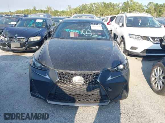 2018 Lexus IS with VIN JTHBA1D25J5071415, listed as a IAAI auction lot 41537146 with 98,343 mi miles. Bid and sale history available at carsss.com. Image 12.