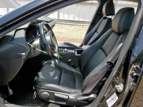 2021 Mazda 3 Select with VIN JM1BPABLXM1323957, listed as a Copart auction lot 62337215 with 75,068 mi miles and Salvage title. Bid and sale history available at DreamBid. Image 7.