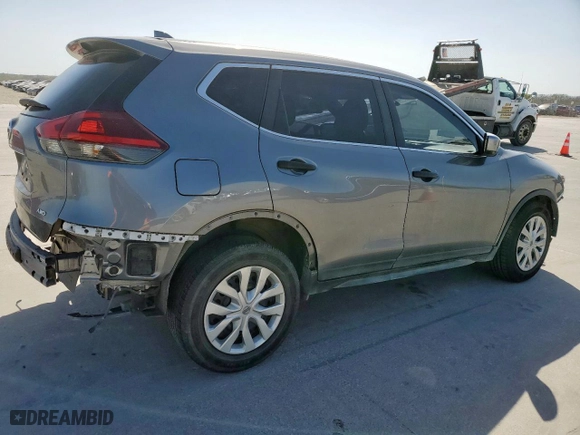 2018 Nissan Rogue S with VIN KNMAT2MV8JP598540, listed as a Copart auction lot 49113775 with 122,928 mi miles and Salvage Title. Bid and sale history available at carsss.com. Image 3.