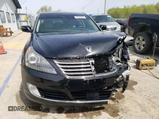 2014 Hyundai Equus Ultimate z VIN KMHGH4JH7EU082551, wystawiony jako Copart lot #51662824 z przebiegiem 129 260 mil mil oraz Szkody całkowita. Historia ofert i sprzedaży dostępna na DreamBid. Obrazek 5.