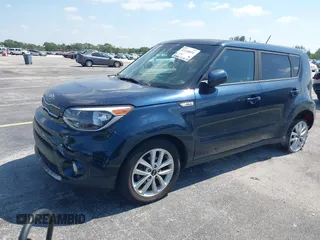 2018 Kia Soul + with VIN KNDJP3A58J7579355, listed as a IAAI auction lot 42144031 with 103,304 mi miles. Bid and sale history available at carsss.com. Image 19.