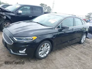2019 Ford Fusion Titanium with VIN 3FA6P0SU1KR285161, listed as a IAAI auction lot 42092870 with 62,437 mi miles and . Bid and sale history available at DreamBid. Image 2.