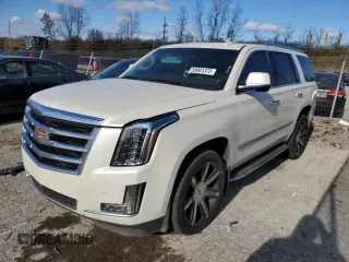 2015 Cadillac Escalade Luxury z VIN 1GYS4MKJ3FR690464, wystawiony jako Copart lot #59001372 z przebiegiem Nie podano mil oraz Szkody całkowita. Historia ofert i sprzedaży dostępna na DreamBid. Obrazek 1.