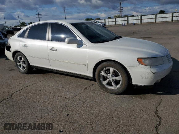 2006 Hyundai Azera SE с VIN KMHFC46F96A072558, выставлен на аукционе Copart как лот 57644625 с пробегом 156 743 миль миль и Списание • Salvage title. История ставок и продаж доступна на DreamBid. Изображение 4.