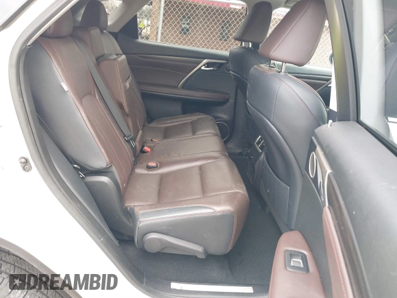 2017 Lexus RX with VIN 2T2BGMCA1HC018939, listed as a IAAI auction lot 41788675 with 104,305 mi miles. Bid and sale history available at carsss.com. Image 8.