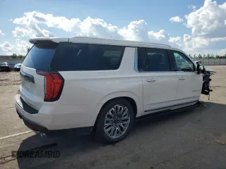 2023 GMC Yukon XL Denali Ultimate with VIN 1GKS2KKL4PR133859, listed as a Copart auction lot 69784714 with 50,690 mi miles and Salvage Title. Bid and sale history available at carsss.com. Image 3.