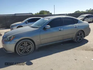 2006 Infiniti M with VIN JNKAY01EX6M101456, listed as a Copart auction lot 50045265 with 144,150 mi miles and Salvage Title. Bid and sale history available at carsss.com. Image 1.