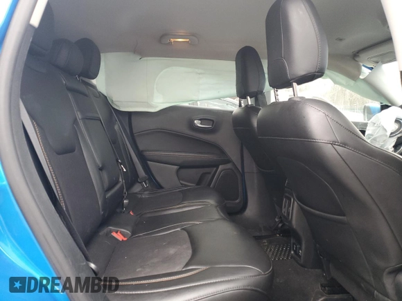 2018 Jeep Compass Latitude with VIN 3C4NJDBB9JT342849, listed as a Copart auction lot 52559935 with 81,241 mi miles and Salvage Title. Bid and sale history available at DreamBid. Image 11.