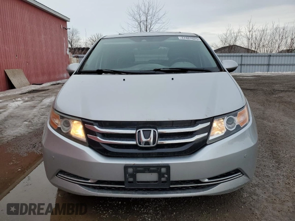 2014 Honda Odyssey EX-L with VIN 5FNRL5H67EB501514, listed as a Copart auction lot 47487025 with 285,289 mi miles and Clean Title. Bid and sale history available at DreamBid. Image 5.