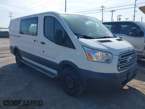 2018 Ford Transit with VIN 1FTYR1YM7JKA63317, listed as a IAAI auction lot 42216955 with 220,502 mi miles and . Bid and sale history available at carsss.com. Image 1.