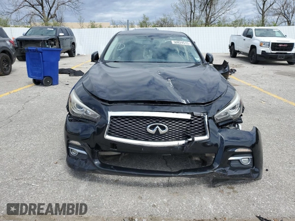 2017 Infiniti Q50 Signature Edition с VIN JN1EV7AR3HM837913, выставлен на аукционе Copart как лот 50824515 с пробегом Не указан миль и Списание • Salvage title. История ставок и продаж доступна на DreamBid. Изображение 5.