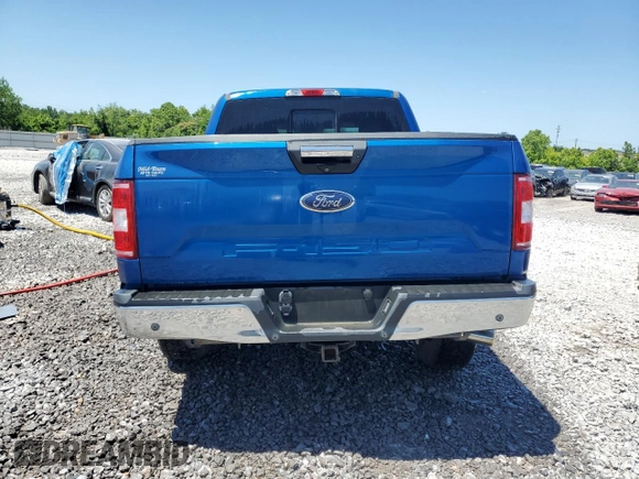 2018 Ford F-150 XL with VIN 1FTEW1E59JKE55000, listed as a Copart auction lot 57706225 with Not provided miles and Salvage title. Bid and sale history available at DreamBid. Image 6.