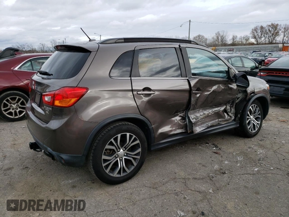 2016 Mitsubishi Outlander Sport 2.4 SEL with VIN JA4AP4AW7GZ055796, listed as a Copart auction lot 81664334 with 68,922 mi miles and Salvage Title. Bid and sale history available at carsss.com. Image 3.