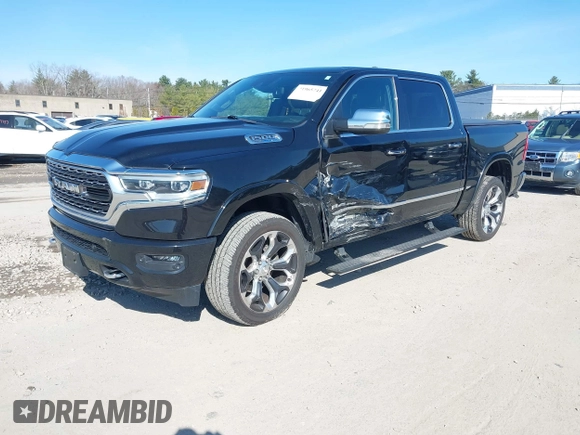 2021 Ram 1500 Limited with VIN 1C6SRFHT2MN564183, listed as a IAAI auction lot 41965741 with 48,993 mi miles and . Bid and sale history available at DreamBid. Image 17.