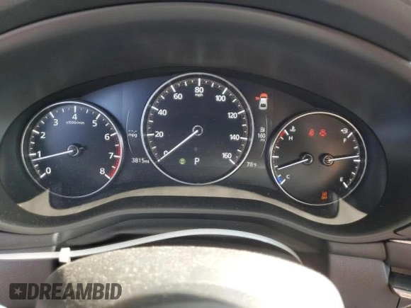 2024 Mazda 3 S Carbon Edition with VIN JM1BPBLM3R1709768, listed as a Copart auction lot 57072455 with 3,815 mi miles and Clean title. Bid and sale history available at DreamBid. Image 8.