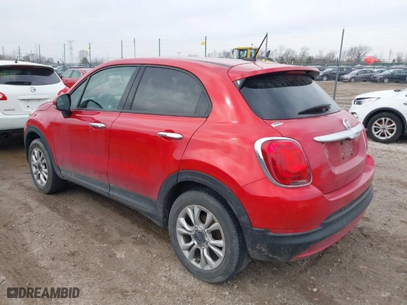 2016 FIAT 500X Easy with VIN ZFBCFYBT3GP390680, listed as a IAAI auction lot 41824031 with 105902 miles. Bid and sale history available at carsss.com. Image 3.