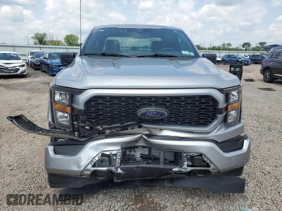 2023 Ford F-150 XL with VIN 1FTEX1EP9PKE34381, listed as a Copart auction lot 63938505 with 13,933 mi miles and Salvage title. Bid and sale history available at DreamBid. Image 5.