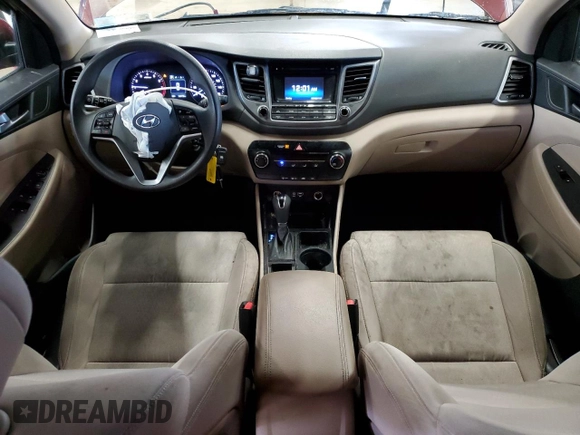 2016 Hyundai Tucson SE z VIN KM8J3CA45GU118400, wystawiony jako Copart lot #52334885 z przebiegiem 140 719 mil mil oraz Czysty tytuł • Clean title. Historia ofert i sprzedaży dostępna na DreamBid. Obrazek 8.
