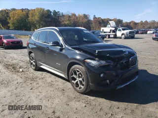 2018 BMW X1 sDrive28i with VIN WBXHU7C36J5H38840, listed as a Copart auction lot 65456232 with 47,575 mi miles. Bid and sale history available at carsss.com. Image 1.