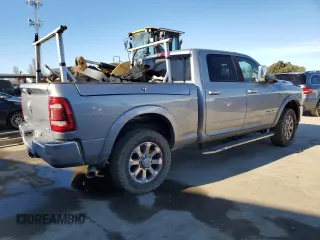 2020 Ram 2500 Laramie with VIN 3C6UR5FL5LG241405, listed as a Copart auction lot 87910155 with 85,904 mi miles and Salvage Title. Bid and sale history available at carsss.com. Image 3.