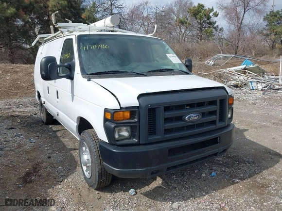 2013 Ford Econoline Cargo Van Commercial with VIN 1FTNE1EW4DDA29882, listed as a IAAI auction lot 41709960 with NaN miles. Bid and sale history available at carsss.com. Image 6.
