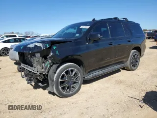 2022 Chevrolet Tahoe RST z VIN 1GNSCRKD6NR290145, wystawiony jako Copart lot #43275465 z przebiegiem 64 314 mil mil oraz Szkoda całkowita • Salvage title. Historia ofert i sprzedaży dostępna na DreamBid. Obrazek 1.