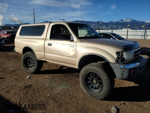 1999 Toyota Tacoma with VIN 4TAPM62N0XZ546880, listed as a Copart auction lot 88327105 with 234,164 mi miles and Salvage Title. Bid and sale history available at DreamBid. Image 4.