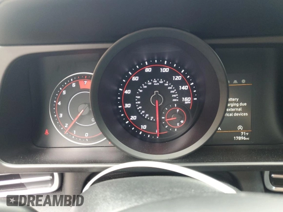 2023 Hyundai Elantra SE with VIN KMHLL4AG8PU610086, listed as a Copart auction lot 61338245 with 17,896 mi miles and Salvage title. Bid and sale history available at DreamBid. Image 9.