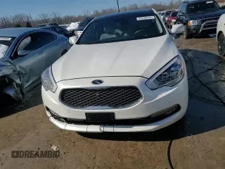 2015 Kia K900 Luxury with VIN KNALW4D40F6020543, listed as a Copart auction lot 45549255 with 164,780 mi miles and Salvage Title. Bid and sale history available at carsss.com. Image 13.