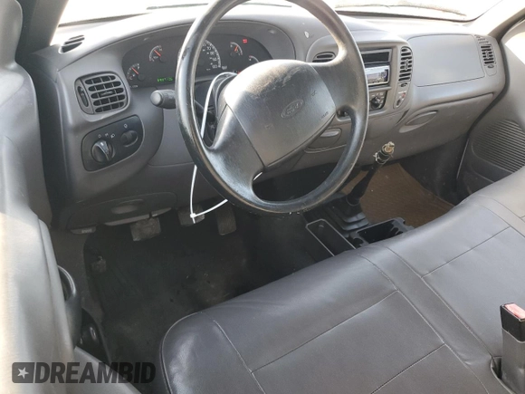 2002 Ford F-150 XL with VIN 1FTRF17262NA04126, listed as a Copart auction lot 51296715 with 98,710 mi miles and Salvage Title. Bid and sale history available at carsss.com. Image 8.