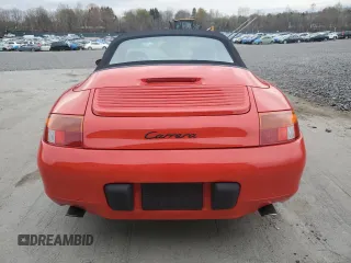 2001 Porsche 911 with VIN WP0CA299X1S650564, listed as a Copart auction lot 53793015 with 15,269 mi miles and Salvage Title. Bid and sale history available at DreamBid. Image 6.