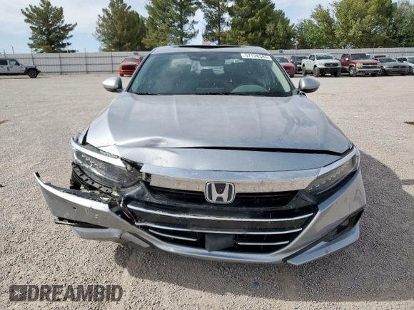 2022 Honda Accord Touring с VIN 1HGCV3F96NA004045, выставлен на аукционе Copart как лот 57128385 с пробегом Не указан миль и Списание • Salvage title. История ставок и продаж доступна на DreamBid. Изображение 5.