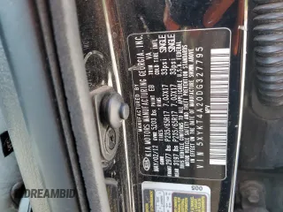 2013 Kia Sorento LX с VIN 5XYKT4A20DG327795, выставлен на аукционе Copart как лот 56863935 с пробегом Не указан миль и Списание • Salvage title. История ставок и продаж доступна на DreamBid. Изображение 13.