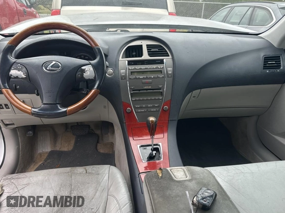 2007 Lexus ES 330 with VIN JTHBJ46G872128159, listed as a Copart auction lot 48200745 with 225,302 mi miles and Clean Title. Bid and sale history available at DreamBid. Image 9.