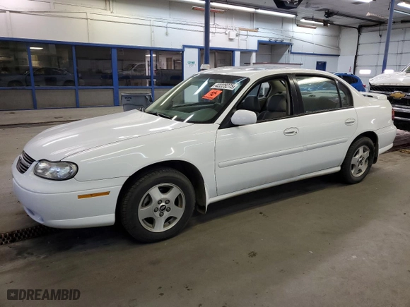 2002 Chevrolet Malibu LS with VIN 1G1NE52J52M541172, listed as a Copart auction lot 42225275 with 50,639 mi miles and Salvage Title. Bid and sale history available at carsss.com. Image 1.