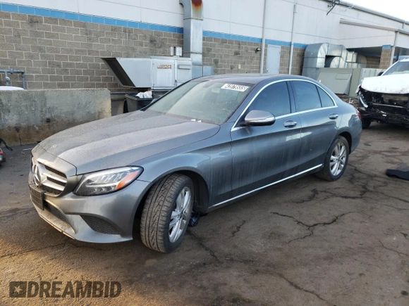2019 Mercedes-Benz C 300 with VIN WDDWF8EB4KR483269, listed as a Copart auction lot 43979555 with Not Provided miles and Clean Title. Bid and sale history available at carsss.com. Image 1.