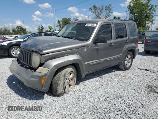 2012 Jeep Liberty Sport with VIN 1C4PJMAK6CW184266, listed as a Copart auction lot 55114825 with 131,312 mi miles and Clean Title. Bid and sale history available at carsss.com. Image 1.