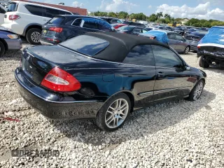 2008 Mercedes-Benz CLK 350 with VIN WDBTK56F18F238320, listed as a Copart auction lot 76058334 with 74,567 mi miles and Salvage Title. Bid and sale history available at DreamBid. Image 3.