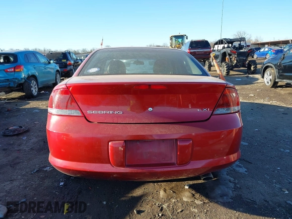 2001 Chrysler Sebring with VIN 1C3AL56U41N730800, listed as a IAAI auction lot 41437419 with 112,254 mi miles and . Bid and sale history available at DreamBid. Image 16.