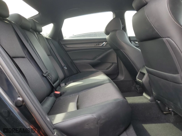 2018 Honda Accord Sedan Sport 1.5T with VIN 1HGCV1F37JA217418, listed as a Copart auction lot 46510505 with 92,022 mi miles and Salvage Title. Bid and sale history available at carsss.com. Image 10.