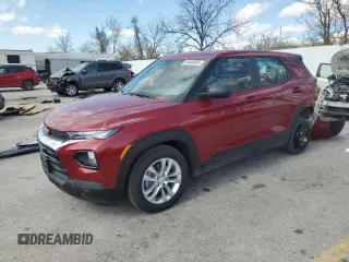 2021 Chevrolet TrailBlazer LS with VIN KL79MMS2XMB140159, listed as a Copart auction lot 49409695 with 29,923 mi miles and Salvage Title. Bid and sale history available at carsss.com. Image 1.