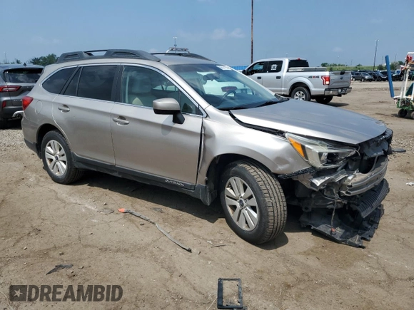 2015 Subaru Outback Premium with VIN 4S4BSACC3F3265545, listed as a Copart auction lot 62814135 with 177,621 mi miles and Clean title. Bid and sale history available at DreamBid. Image 4.