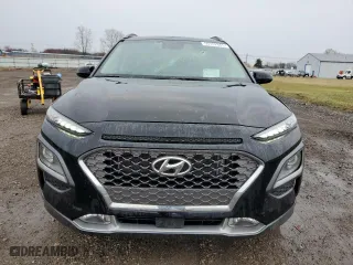 2021 Hyundai Kona Ultimate with VIN KM8K5CA54MU612038, listed as a Copart auction lot 50702865 with 28,593 mi miles and Salvage Title. Bid and sale history available at carsss.com. Image 5.