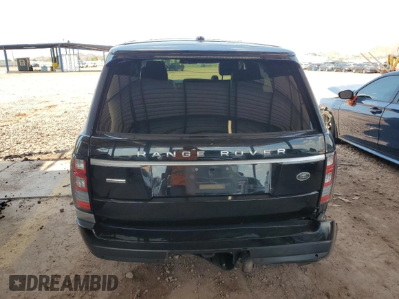 2015 Land Rover Range Rover Supercharged with VIN SALGS2TF9FA211326, listed as a Copart auction lot 59678755 with 97,466 mi miles and Salvage title. Bid and sale history available at DreamBid. Image 6.